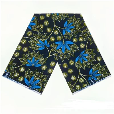 Afrikanskt vaxtryckt tyg