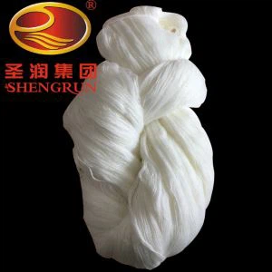 Mjuk kärna spunnet garn